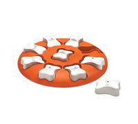 Outward Hound Nina Ottosson Dog Smart - Dispensador Interactivo de recompensas - Rompecabezas para Perros - Naranja