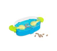 Outward Hound Nina Ottosson Paw N' Play - Rompecabezas Interactivo para Perros, Nivel 2, Juguete intermedio de enriquecimiento para Perros, Azul, pequeño