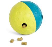 Outward Hound Nina Ottosson Treat Tumble - Balón dispensador de recompensas - Rompecabezas para Perros - Pequeño - Azul