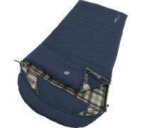 Outwell camper lux manta saco de dormir 235 cm cremallera derecha