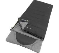 Outwell DS Contour saco de dormir 220 cm Midnight Black cremallera izquierda
