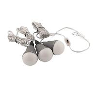 Outwell Epsilon Bulb Set × 3 lámpara Tienda CAMPAÑA, Adultos Unisex, Gris, Talla única