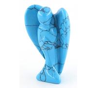 Ouubuuy Cuarzo Rosa Natural Cristal Piedra Preciosa Gema de ángel Regalo de Cristal de Tratamiento 4cm (Turquesa)