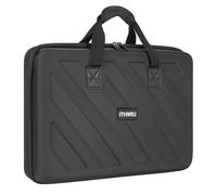 OUUTMEE Bolsa de transporte rígida para DJ, funda para controlador de DJ para Pioneer DDJ bolsa de almacenamiento de viaje, Black, S-52*6*33CM(Inner size), Bolsa rígida para DJ