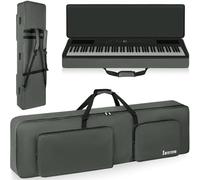 OUUTMEE Bolso para Teclado de 88 Teclas Dos Maneras de Llevarlo, Bolso para Piano de Teclado de 138 x 36 x 17 cm, Bolso para Piano de Tela Oxford Resistente al Agua de 600D