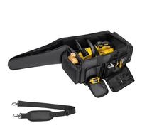 OUUTMEE Funda de transporte para motosierra, impermeable, plegable, bolsa de almacenamiento compatible con EGO, Dewalt, Greenworks de 14, 16 y 18 pulgadas, motosierra eléctrica inalámbrica y