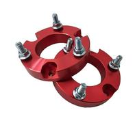 OUVECR Espaciadores Rueda para Isuzu 2012-2019 | Para D-MAX Kit Elevación Delantera/trasera 1'-2' Espaciador Amortiguador 1 Par(Red 25mm)