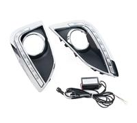 OUVECR Faro Antiniebla Para Hyundai IX35 2010 2011 2012 2013 LED DRL Luces Circulación Diurna 12V Parachoques Delantero Luces Circulación Luz Antiniebla Antiniebla Delantero