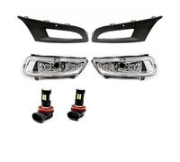OUVECR Faro Antiniebla Para VW Para Polo 6R MK5 6R/6C Para Hatchback 2009-2015 Cubierta Luces Antiniebla Marco Luces Antiniebla Lámpara Antiniebla Antiniebla Delantero(LED and cover)