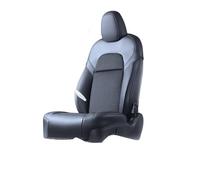 OUVECR Funda Asiento Coche para El Modelo 3 Y para Tesla Cojín Ventilación Asientos Cubierta Verano Fresco Transpirable con Ventilador Asiento Ventilado(Negro)