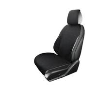 OUVECR Fundas Asientos Coche Funda Asiento Coche Todas Las Estaciones Cojines Protectores Antideslizantes Delantero/Trasero(Black Front Seat Set)
