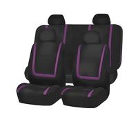 OUVECR Fundas Asientos Coche Fundas Asientos Coche para Toyota para Avalon para Avensis para Crown para RAV4 para Alphard 2/5(ZT02-5Seats-purple)