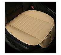 OUVECR Fundas Asientos Coche para Alfa para Romeo para Giulia para Stelvio 2017 Accesorios De Coche Cojín Asiento Cuero Universal(1 Seat Beige)