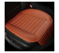 OUVECR Fundas Asientos Coche para Alfa para Romeo para Giulia para Stelvio 2017 Accesorios De Coche Cojín Asiento Cuero Universal(1 Seat Brown)