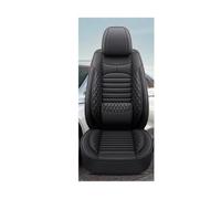 OUVECR Fundas Asientos Coche para E39 F10 E60 F30 E46 E36 X1 E84 E90 Serie 1 E87 F06 para Tuning X5 E53 F11 F12 F20 E70 Fundas de Cuero para Asientos Coche(Full Set Red)