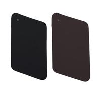 OUVECR Fundas Asientos Coche para VW para Touareg I 2003 2004 2005 2006 2007 2008 2009 2010 Protector de Fundas Asiento Coche Cuero sintético(A01 N A10)