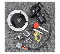 OUVECR Interruptor Encendido Moto para Suzuki para GSXR 600 para GSX-R 750 para GSXR600 para GSXR1000 2006-2018 Interruptor Encendido Tapa Combustible Llave Bloqueo Asiento