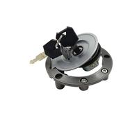 OUVECR Interruptor Encendido Moto para YZF R1 R6 FZ6 FZ6R para MT-03 FZ09 XJ6 para FJR1300 Tanque Combustible Aceite Tapa Gasolina Interruptor Encendido Llave Bloqueo Asiento(Fuel Tank Cap)