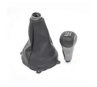 OUVECR Manija Palanca Cambios 54102-SNA-A01 para Civic DX EX LX 2006-2011 5/6 Velocidad MT Palo Palanca con Cabeza Bola Perilla Cambios Interior Coche Perilla Cambio Marchas(5 Speed knob Suit)