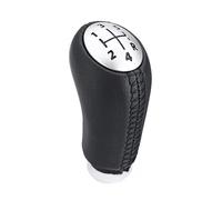 OUVECR Manija Palanca Cambios Palanca Cambios para Scenic II MK2 para Megane 2 MK para Clio III MK3Brazo Bola Perilla Palanca MT Perilla Cambio Marchas(Matte Black Stitch)