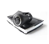OUVECR Manija Palanca Cambios para C-Class W204/W207/A207 2008-2014 Perilla Palanca Cambios Y Prueba Polvo Perilla Cambio Marchas(Small Hole A)