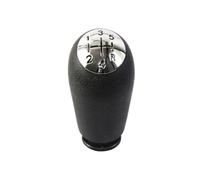 OUVECR Manija Palanca Cambios para Clio 3 2005-2009 5 Perilla Palanca Cambio Velocidad Accesorios Interiores Coche Perilla Cambio Marchas(Chrome 5 Speed)