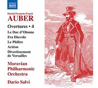 Moravian Philharmonic - Auber, D.-F.: Overtures, Vol. 4 - Le Duc D'olonne/ Fra Diavolo/ Le Philtre/ Actéon/ Divertissement De Versailles