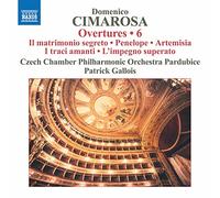 Domenico Cimarosa – Overtures – Volume 6 – CD – Importación USA – NAXOS