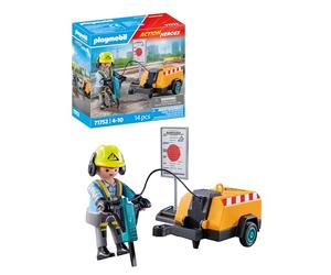 OUVRIER MARTEAU PIQUEUR PLAYMOBIL PLL71752