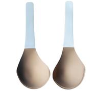 ouxei Inserto de brasier de silicona de gran tamaño, una sola pieza, invisible, sin tirantes, autoadhesivo, C, G