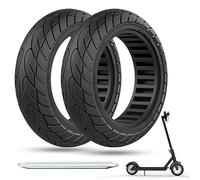 OUXI 10x2.125 Neumático Sólido,10 pulgadas Ruedas Scooter Eléctrico 10x2.125 Neumático de goma maciza de recambio delantero o trasero para scooter eléctrico