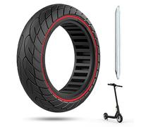 OUXI 10x2.125 Neumático Sólido,10 pulgadas Ruedas Scooter Eléctrico 10x2.125 Neumático de goma maciza de recambio delantero o trasero para scooter eléctrico