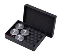 OUXVSLJA Coche Rueda Tapas Centrales para Tesla Model y EV All-Wheel Drive 2019-2025,Buje Tapa Tapas Centro Cubo, Impermeable AntióXido Cubo Central Centro Rueda,19-Inch Rim-H