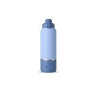 Ouyniei Botella térmica de acero inoxidable de 1200/1500 ml con aislamiento al vacío - Vaso deportivo de viaje a prueba de fugas(1200ML,SKY BLUE)