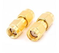 OUYNIEI Convertidor de conector antena coaxial RF SMA macho hembra a PL259 SO239 RP N BNC UHF TNC for escáner cámara CCTV(SMAJ-RPSMAJ,20PCS)
