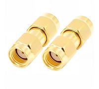 OUYNIEI Convertidor de conector antena coaxial RF SMA macho hembra a PL259 SO239 RP N BNC UHF TNC for escáner cámara CCTV(RPSMAJ-RPSMAJ,20PCS)