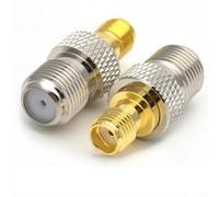 OUYNIEI Convertidor de conector antena coaxial RF SMA macho hembra a PL259 SO239 RP N BNC UHF TNC for escáner cámara CCTV(SMAK-TNCK,5PCS)