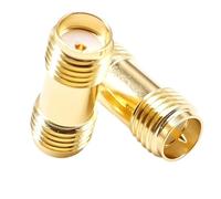 OUYNIEI Convertidor de conector antena coaxial RF SMA macho hembra a PL259 SO239 RP N BNC UHF TNC for escáner cámara CCTV(SMAK-RPSMAK,5PCS)