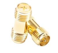 OUYNIEI Convertidor de conector antena coaxial RF SMA macho hembra a PL259 SO239 RP N BNC UHF TNC for escáner cámara CCTV(RPSMAK-RPSMAK,5PCS)