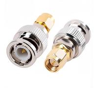 OUYNIEI Convertidor de conector antena coaxial RF SMA macho hembra a PL259 SO239 RP N BNC UHF TNC for escáner cámara CCTV(SMAJ-BNCJ,20PCS)