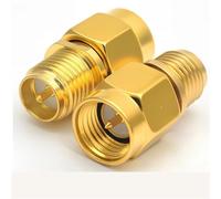 OUYNIEI Convertidor de conector antena coaxial RF SMA macho hembra a PL259 SO239 RP N BNC UHF TNC for escáner cámara CCTV(SMAJ-RPSMAK,5PCS)