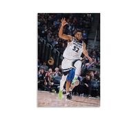 Ouyniei Karl-Anthony Towns - Póster vintage para decoración del hogar, impresión estética retro perfecta para sala de estar, dormitorio, oficina, estudio en casa, estilo sin marco, 20 x 30 cm