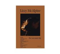 Ouyniei Lizzy McAlpine Five Seconds - Póster de lienzo plano para decoración de pared, pinturas para sala de estar, dormitorio, 20 x 30 pulgadas (50 x 75 cm)