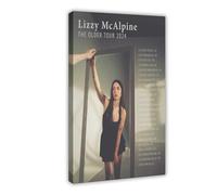 Ouyniei Póster de Lizzy Mcalpine - The Older Tour Lizzy - Lienzo decorativo para dormitorio, oficina, habitación, regalo, 20 x 30 cm