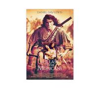 Ouyniei Póster de película para El último de los mohicanos, póster de lienzo para decoración de dormitorio, paisaje, oficina, habitación, regalo, 24 x 36 pulgadas (60 x 90 cm)