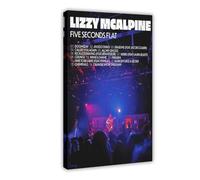 Ouyniei Póster plano de Lizzy Mcalpine Five Seconds en lienzo para decoración de pared, pinturas para sala de estar, dormitorio, 20 x 30 pulgadas (50 x 75 cm)