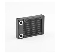 Ouyniei Radiador Syscooling de 80 mm for refrigeración líquida de PC, Fabricado en Aluminio, Compatible con refrigeración líquida for PC, Rosca G1/4 y Ventiladores de 80 mm.(with Thread)