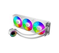 Ouyniei Refrigeración líquida for CPU Power Train DL-360A Water-Cold con radiador, Ventilador ARGB de 5 V y 3 Pines(DL-360 ARGB White)