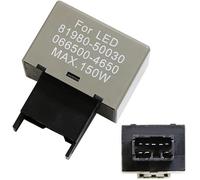 OUYNIEI Relé de reparación for conjunto intermitentes LED electrónicos LM449 8 pines 81980-50030 066500-4650, compatible con luces giro Lexus, Scion o Toyota