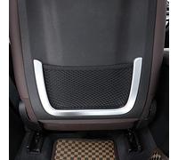 OuyOo 3 colores ABS plateado para asiento trasero de coche, marco decorativo para BMW X3 2018-2020, accesorios de automóvil, 2 piezas/juego